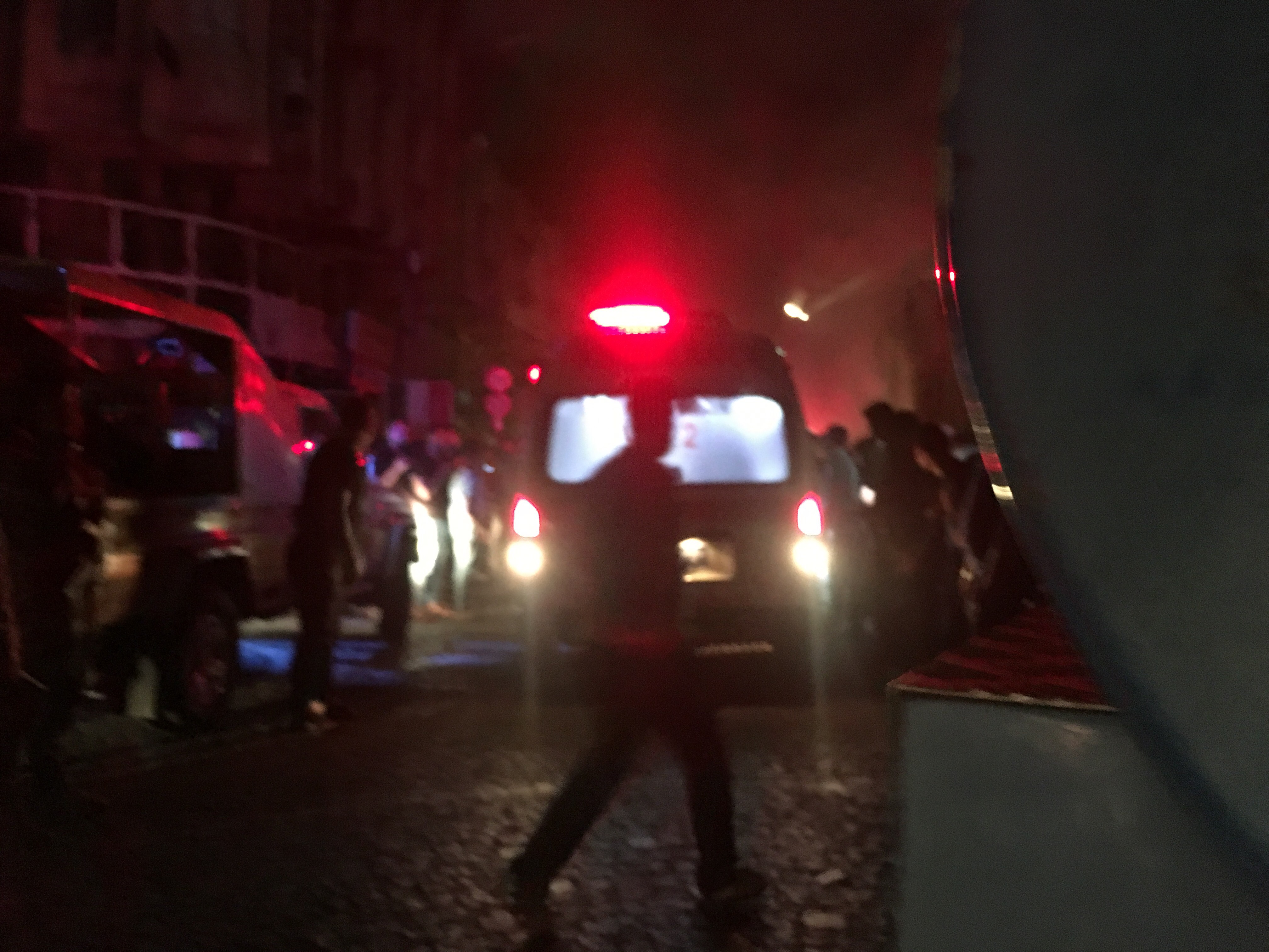 PHOTOS: Firefighters extinguish blaze in Erbil's old market 